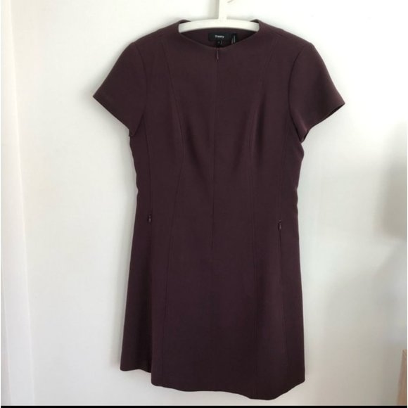 Theory Apalia Admiral Crepe Dress - Picture 7 of 9